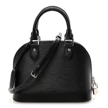 Louis Vuitton Epi Alma Bb Black