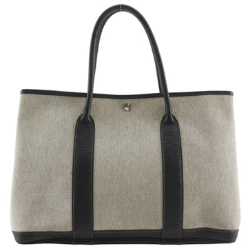 Hermes Garden Party Tote Toile And