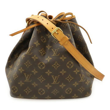 Louis Vuitton Petit Noe Handbag Canvas