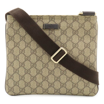 Gucci Zip Top Messenger Bag Gg Coated