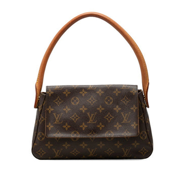 Louis Vuitton Looping Handbag Canvas