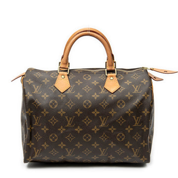 Louis Vuitton Speedy Handbag Canvas 30