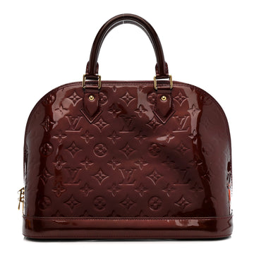 Louis Vuitton Vernis Alma Pm Rouge