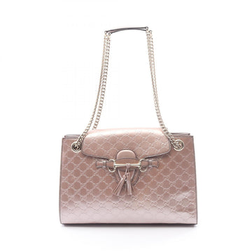 Gucci Emily Guccissima Chain Shoulder