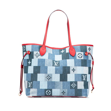 Louis Vuitton Neverfull Tote Damier And