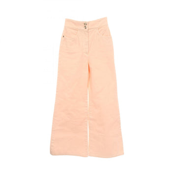 Chanel Coco Denim Long Pants #36 Cotton