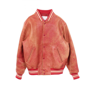 Supreme Painted Worm Leather Varsity