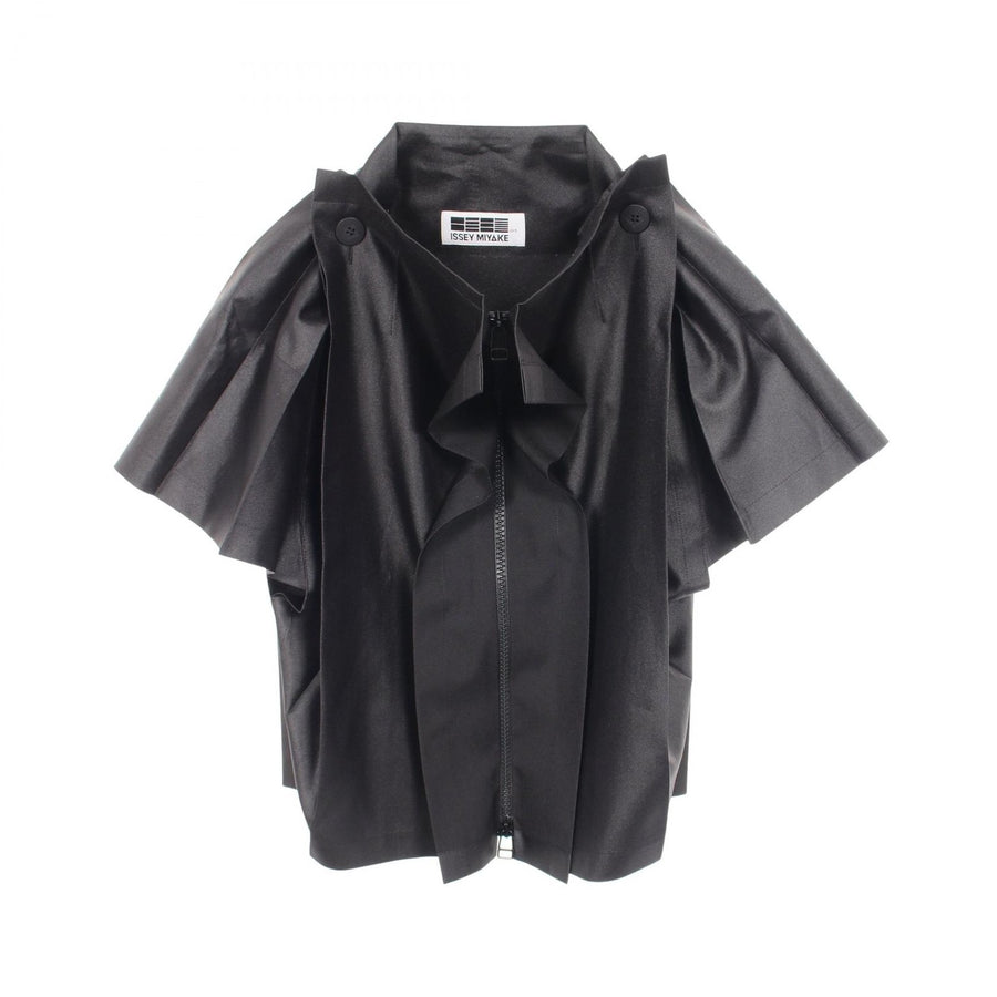 Issey Miyake Asymmetrical Zip Jacket