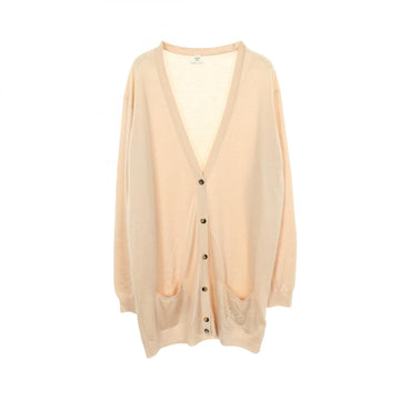 Hermes Logo Embroidered Long Cardigan
