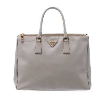 Prada Double Zip Lux Tote Saffiano