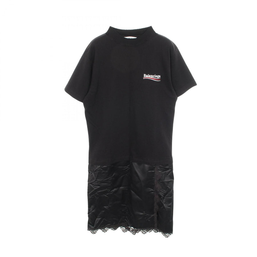 Balenciaga Logo Embroidery Short Sleeve