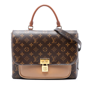 Louis Vuitton Marignan Handbag Canvas