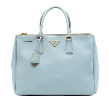 Prada Double Zip Lux Tote Saffiano