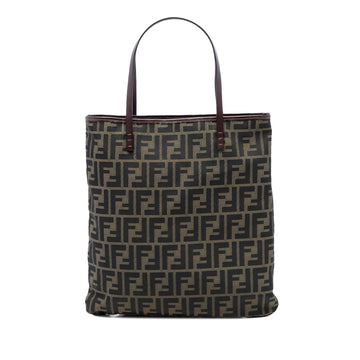 Fendi Shopping Tote Zucca Coated Canvas