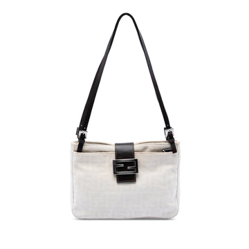 Fendi Vintage Shoulder Bag Zucca Canvas