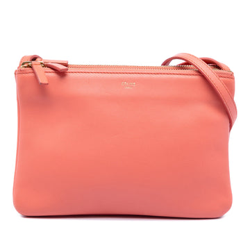 Celine Trio Crossbody Bag Leather Large