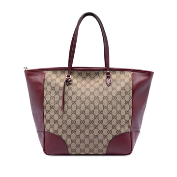 Gucci Gg Canvas Bree Tote Pre-Loved