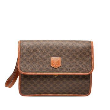Celine Vintage Saddle Flap Shoulder Bag