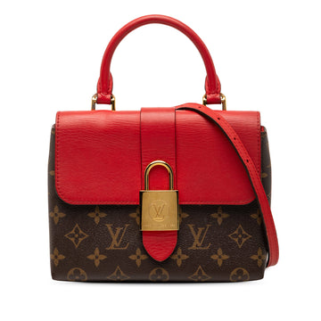 Louis Vuitton Locky Handbag Canvas With