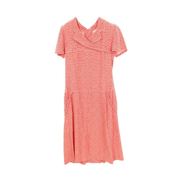 Chanel Coco Mark Short Sleeve Dress