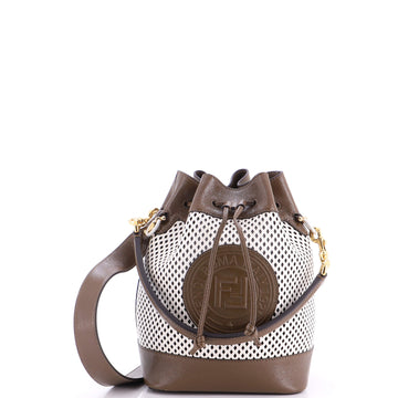 Fendi Mon Tresor Bucket Bag Perforated