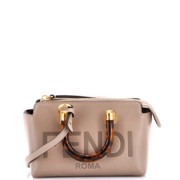 Fendi Logo By The Way Top Handle Bag