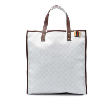 Gucci Gg Supreme Web Tote Pre-Loved