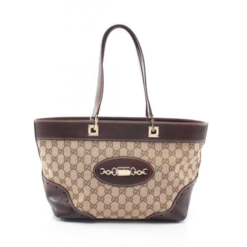 Gucci Gg Canvas Tote Shoulder Bag