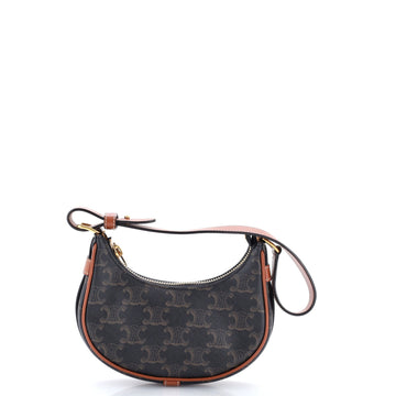 Celine Ava Bag Triomphe Coated Canvas