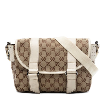 Gucci Gg Canvas Crossbody Pre-Loved Bag