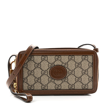 Gucci Gg Supreme Azalea Calfskin Mini