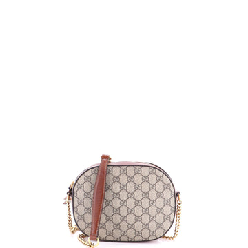 Gucci Chain Crossbody Bag Gg Coated