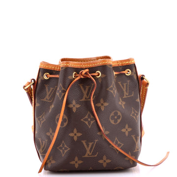 Louis Vuitton Noe Handbag Canvas Nano