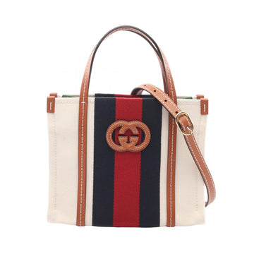 Gucci Interlocking G Mini Tote Crossbody