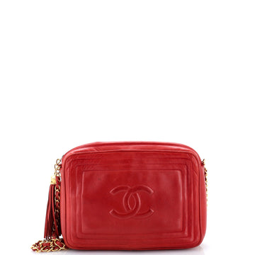 Chanel Vintage Cc Tassel Camera Bag