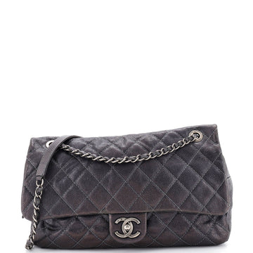 Chanel Easy Flap Bag Quilted Caviar