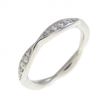 Chanel Camellia Ring Platinum With