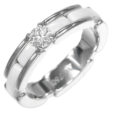 Chanel Ring Ceramic And 18K White Gold