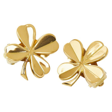 Chanel Clip-On Earrings Gold-