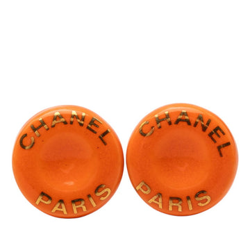 Chanel Clip-On Earrings Logo