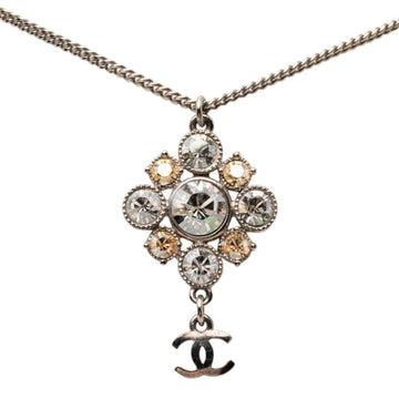 Chanel Cc Logo Chain Pendant Necklace