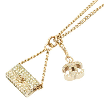Chanel Cc Logo Chain Pendant Necklace