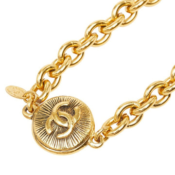 Chanel Cc Logo Chain Pendant Necklace
