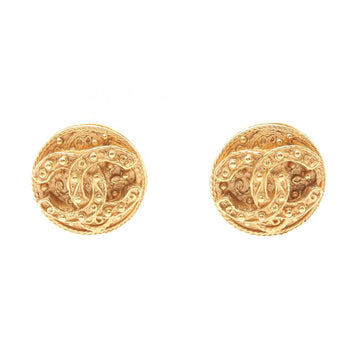 Chanel Cc Logo Clip-On Earrings Metal