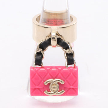 Chanel Matelassé Handbag Motif Ring