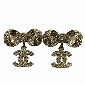 Chanel Cc Logo Earrings Metal