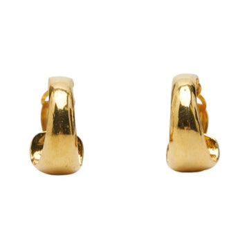 Chanel Cc Logo Clip-On Earrings Metal