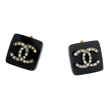 Chanel Cc Logo Clip-On Earrings Metal