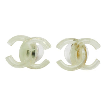 Chanel Cc Logo Earrings Metal