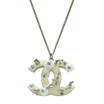 Chanel Cc Logo Chain Pendant Necklace